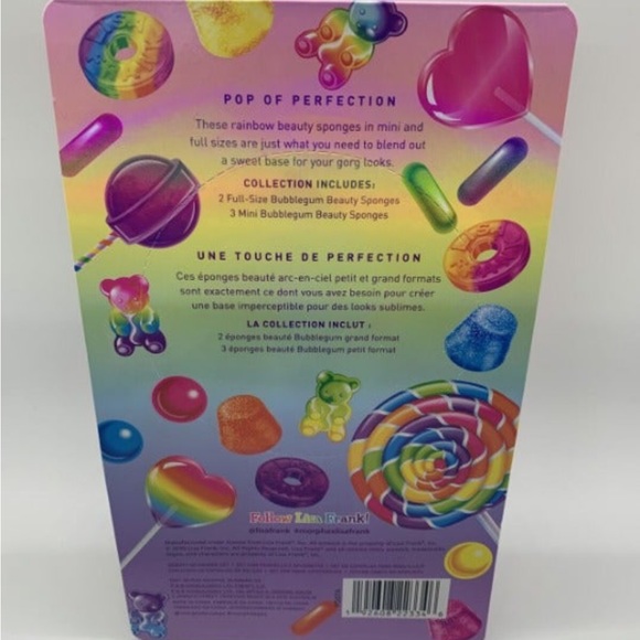 Lisa Frank x Morphe Makeup Sponge Set of 5 - Picture 4 of 4